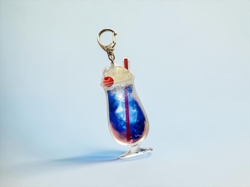 クリームソーダキーホルダー
