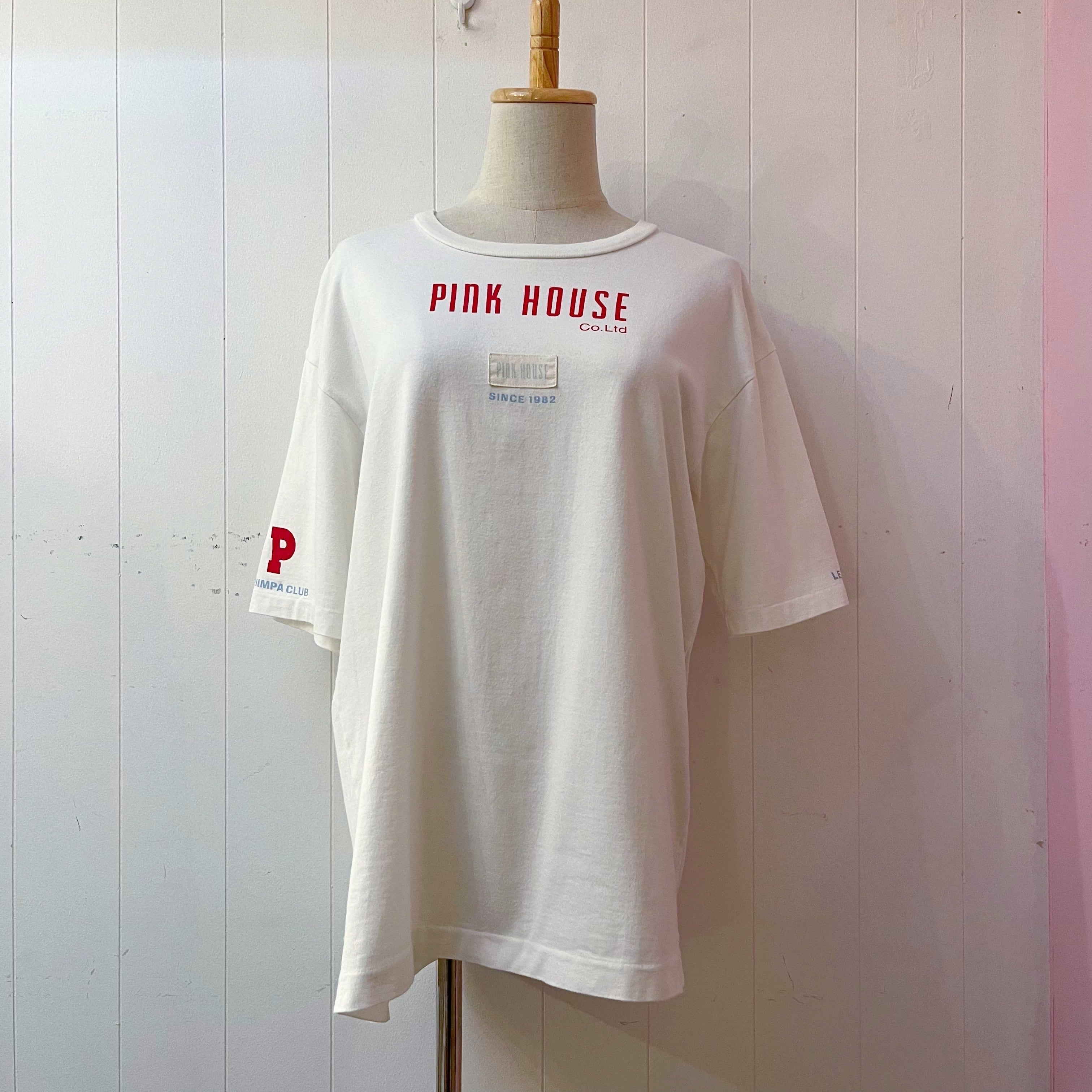 pinkhouse / white logo T-shirt
