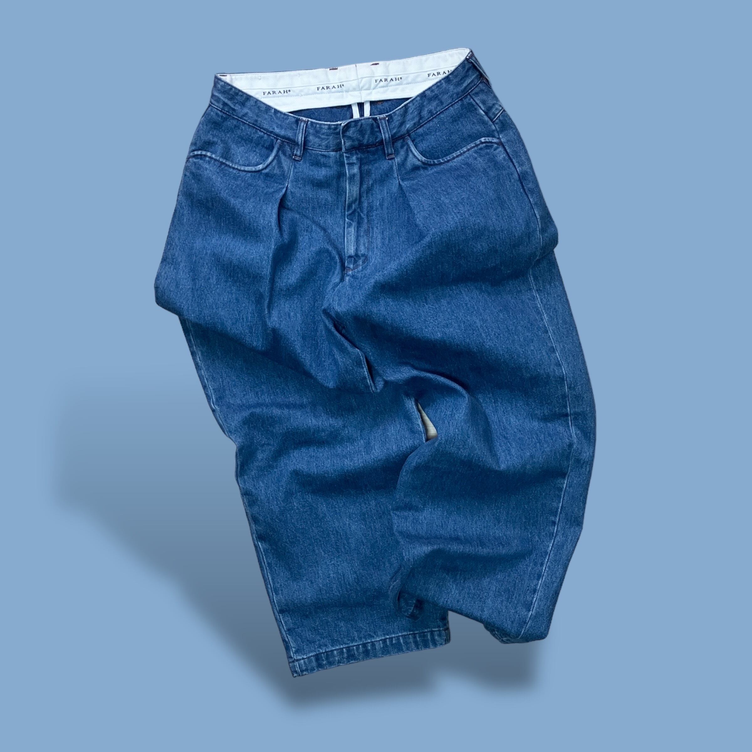 FARAH One Tuck Wide Tapered Pants | MARKET