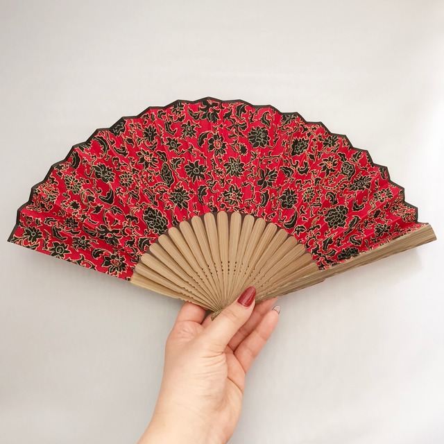 扇子　Fan Folding Fun ヴィンテージ着物