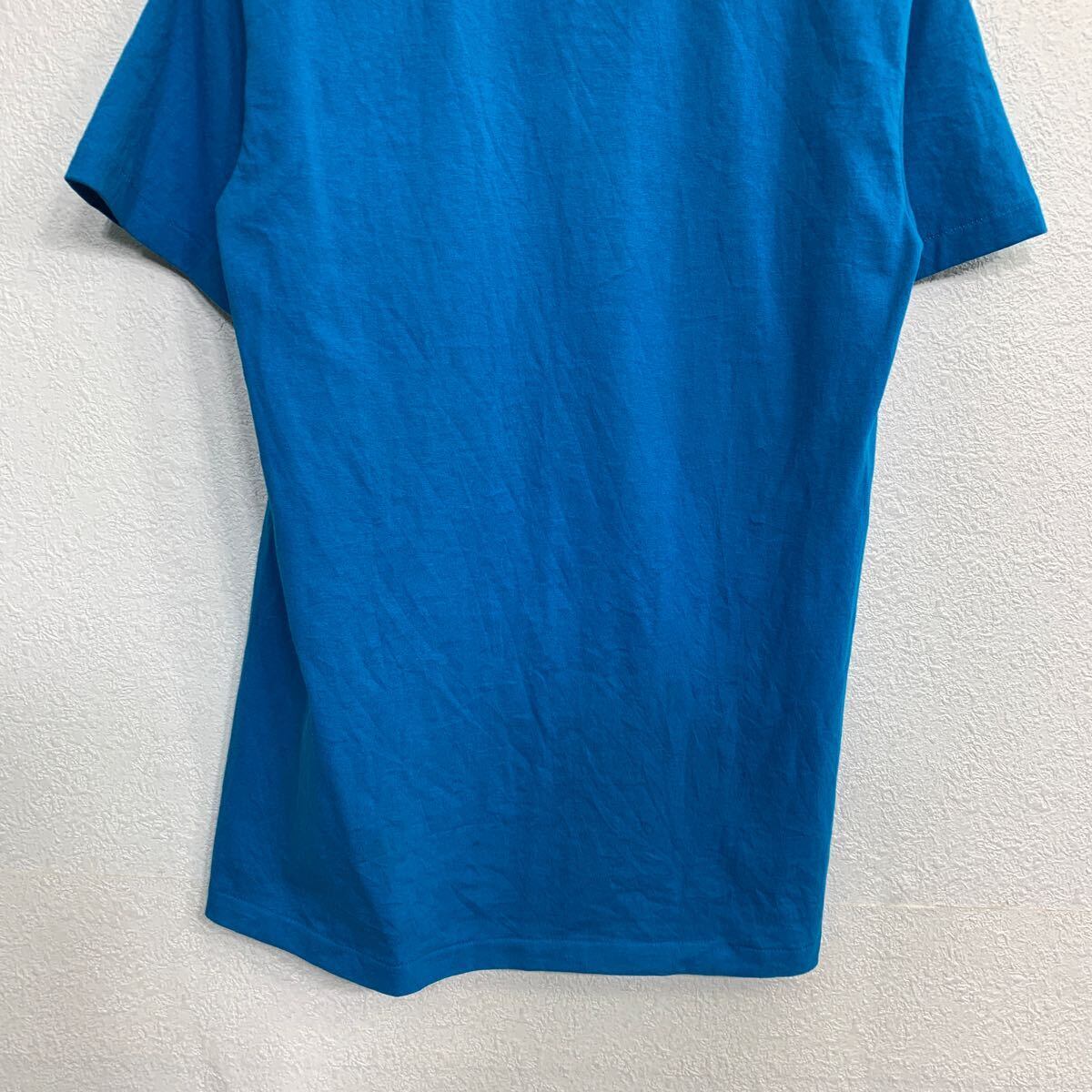 Hanes 半袖 Tシャツ Sサイズ ヘインズ シングルステッチ ブルー USA製