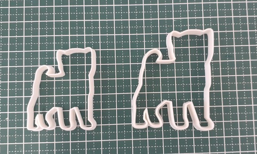 クッキー型 柴犬 大小2点セット