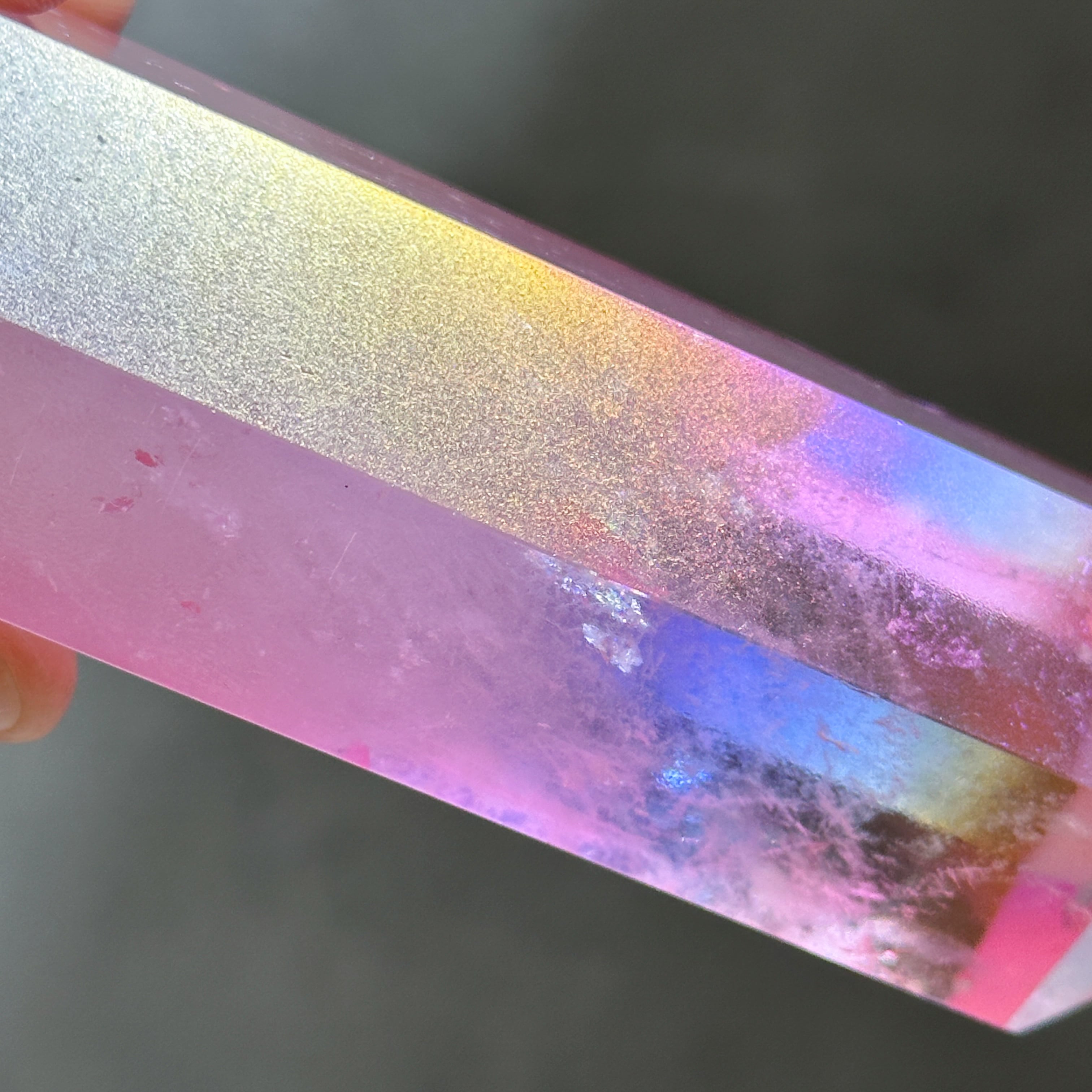 ピンクオーラクォーツ タワー42◇ Pink Aura Quartz ◇天然石・鉱物