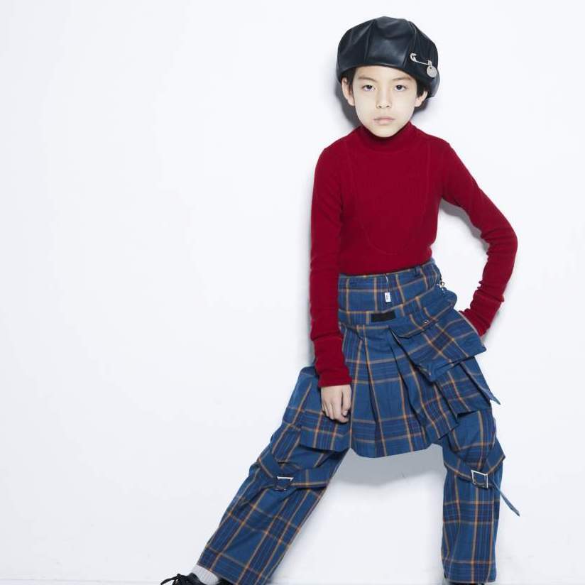 〈 GRIS 23AW 〉 Rib topps / GR23AW-RB002 / Red / M(120-135)