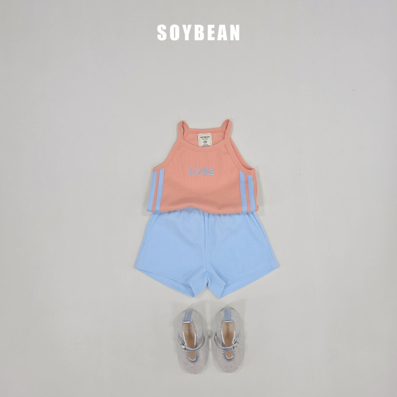 【取寄/韓国直送】SOYBEAN 26/SM トークトークデイライン上下セット|夏服|韓国子供服