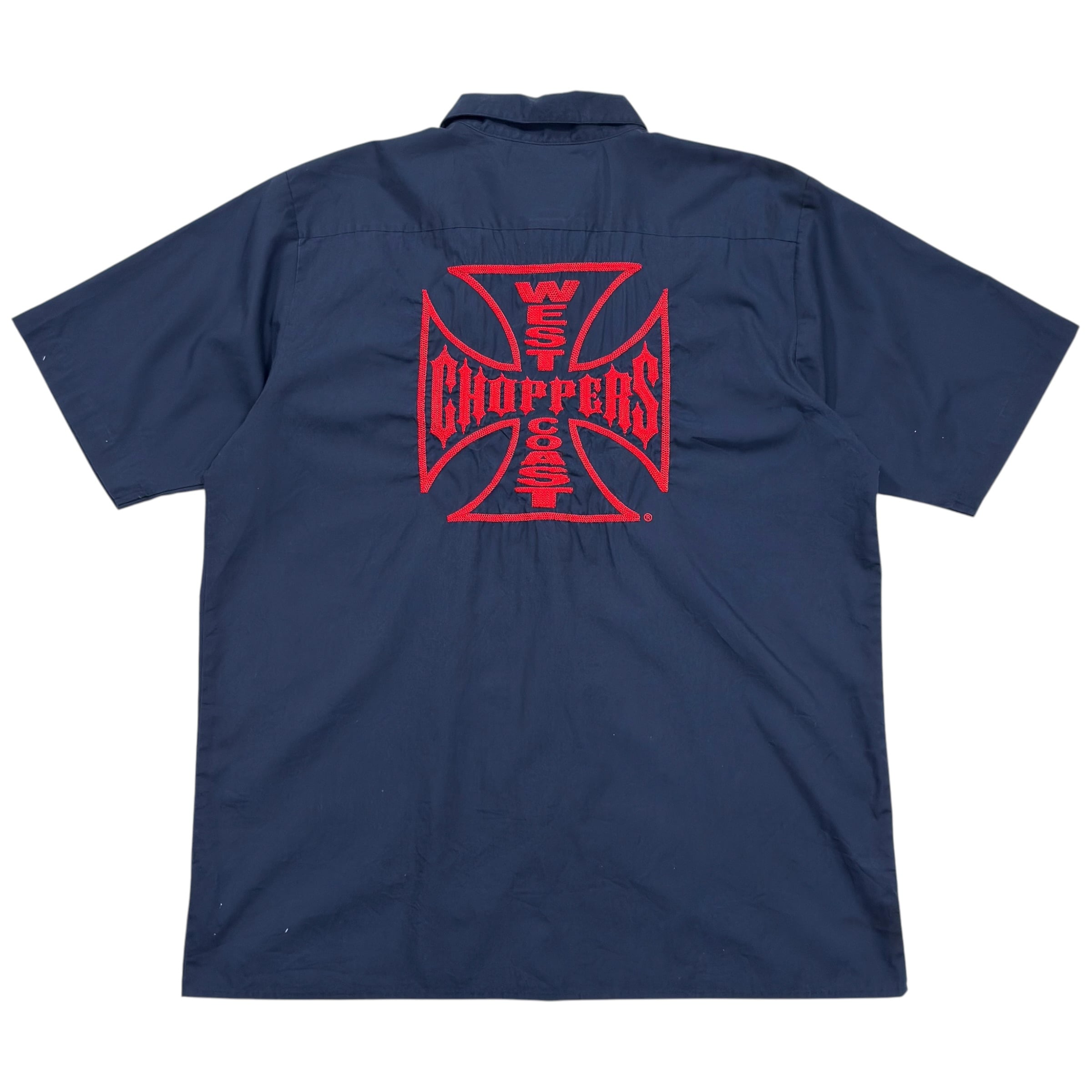 90's-00's West Coast Choppers s/s Work Shirt 【A】 | US TOKYO