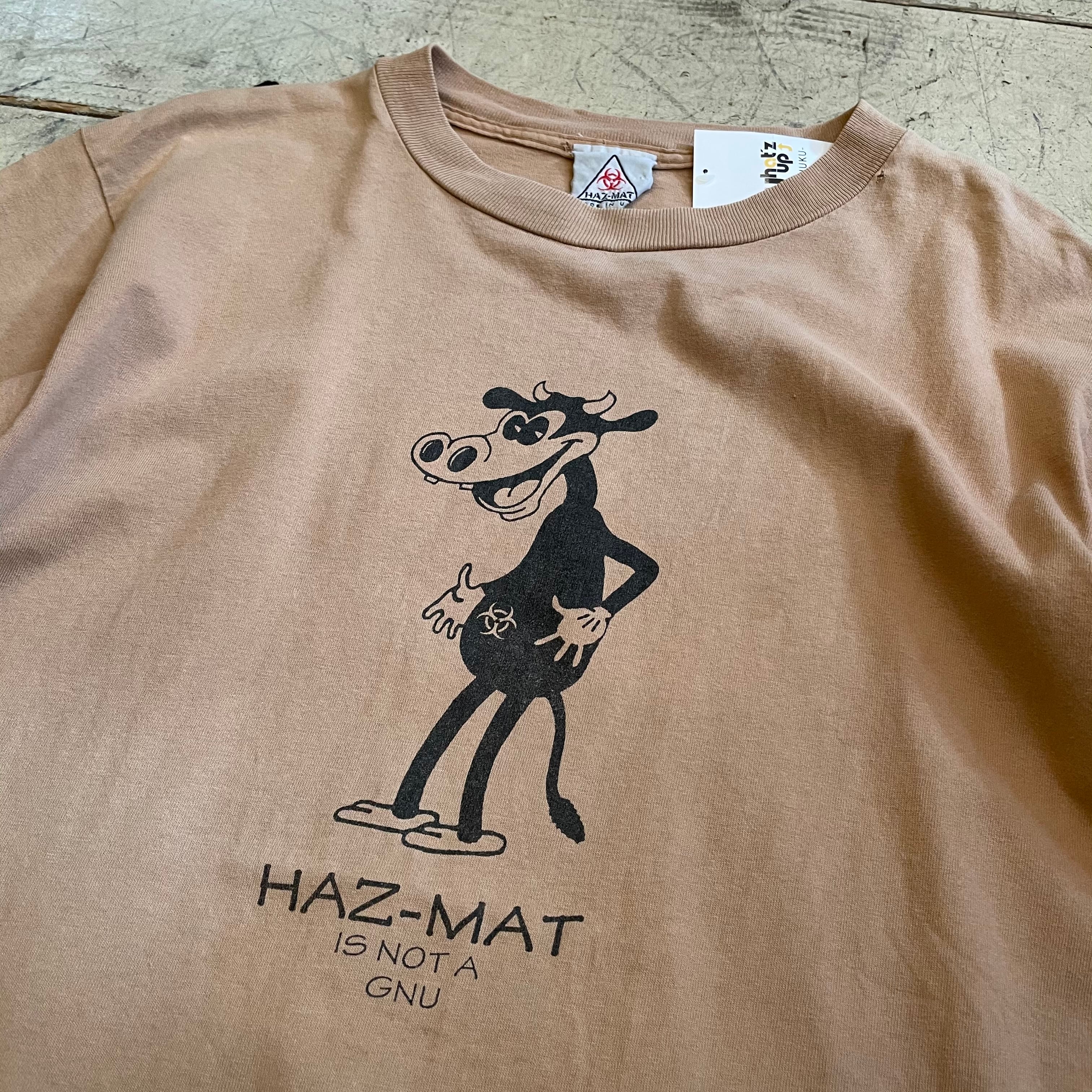 90s HAZ-MAT T-shirt | What’z up powered by BASE