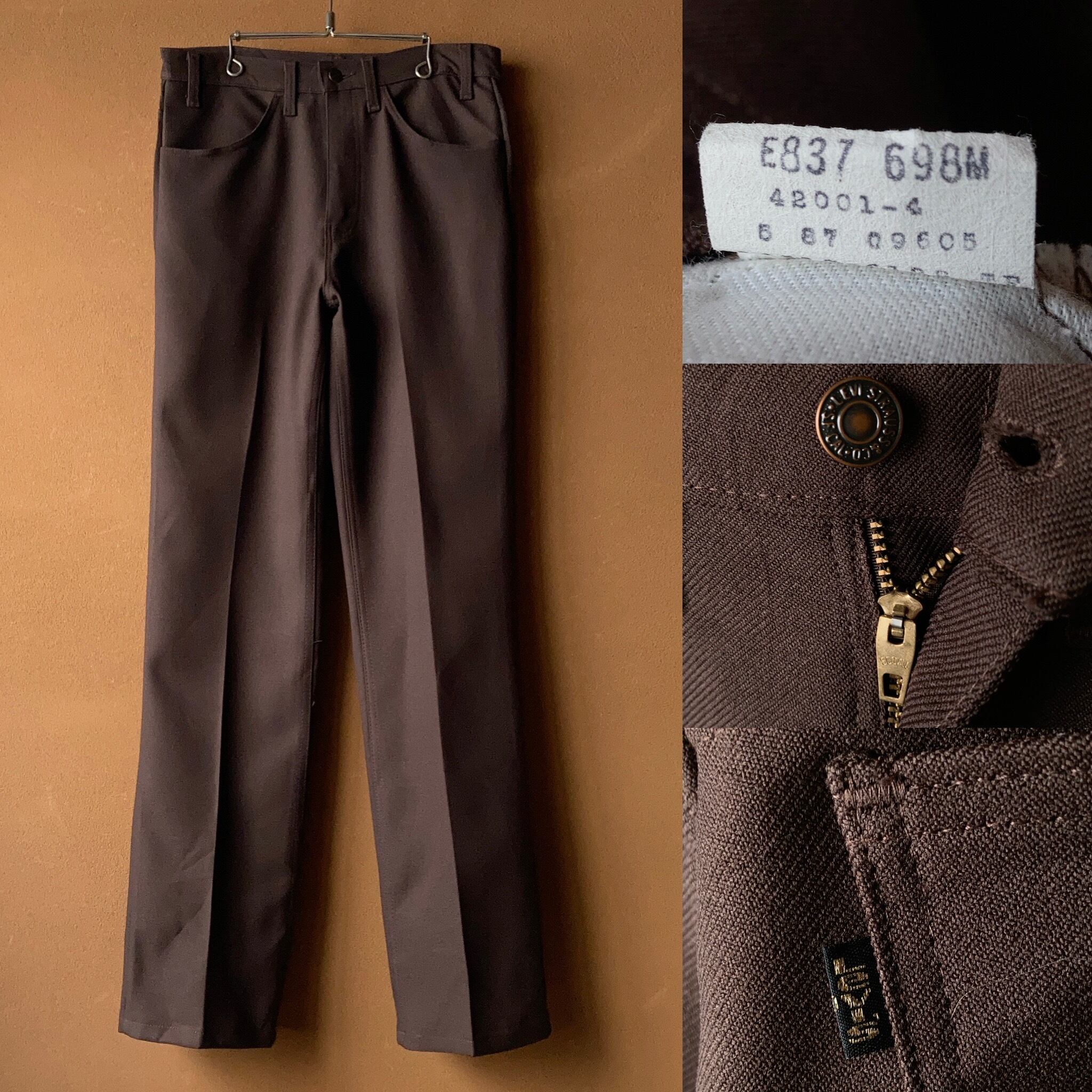 Levi's / リーバイス | 1980s | 80s VINTAGE 10517-6116 STA-PREST スタプレスト ブーツカット パンツ | W34 L29 | ネイビー | メンズ