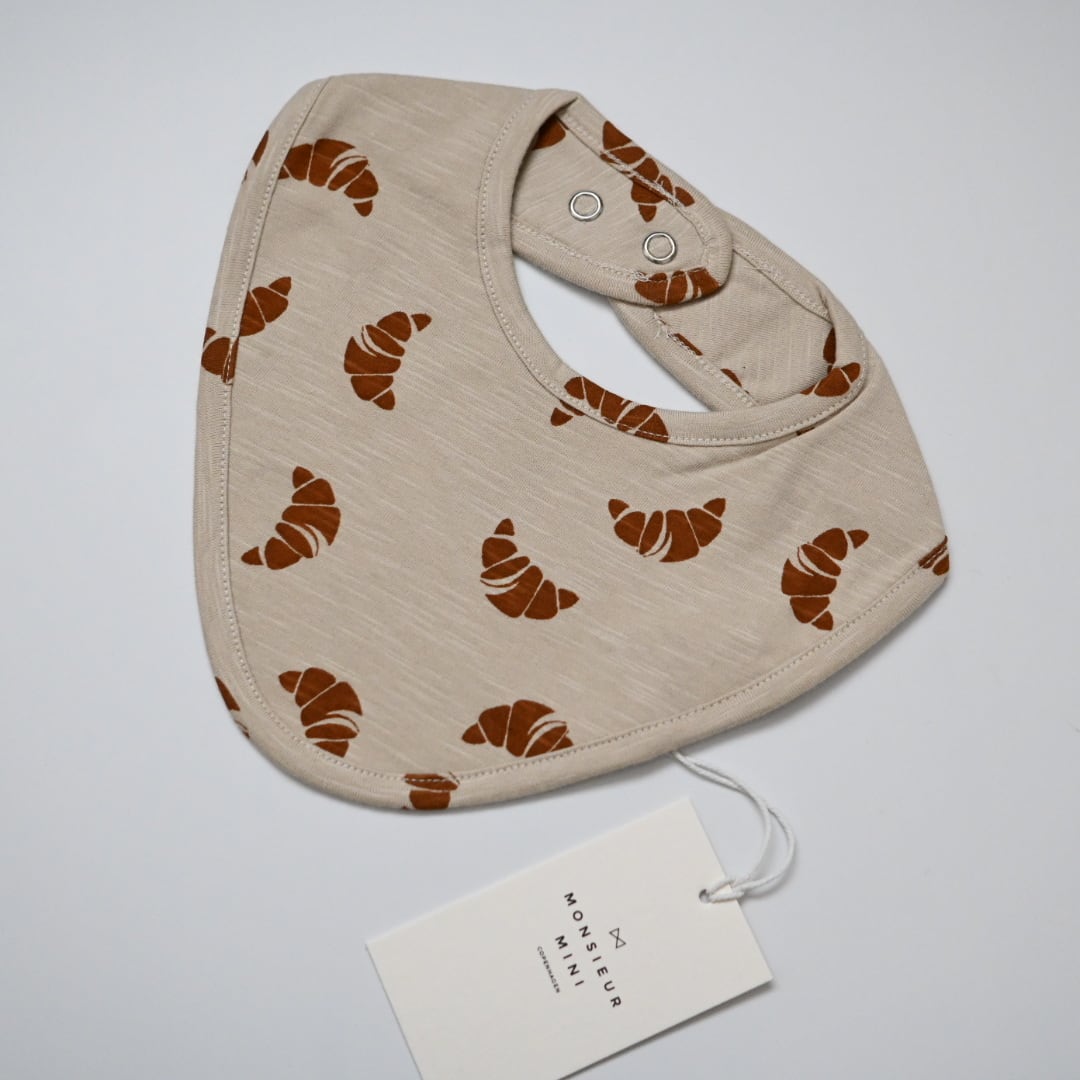 MONSIEUR MINI】Bib Croissant | RIRIBELL