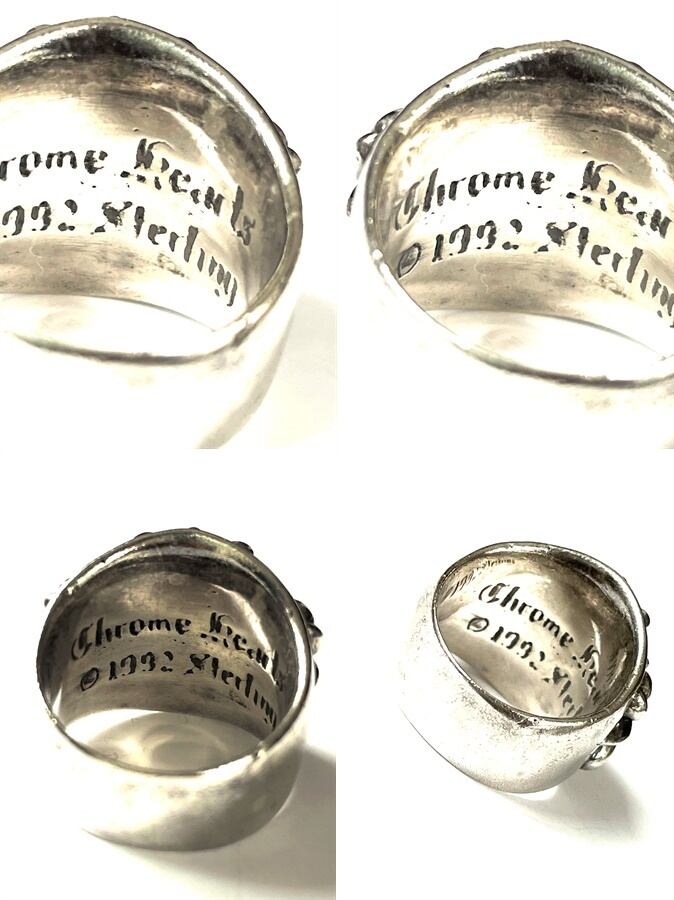 CHROME HEARTS クロムハーツ 名作 キーパーリング SV925 指輪 16.5号