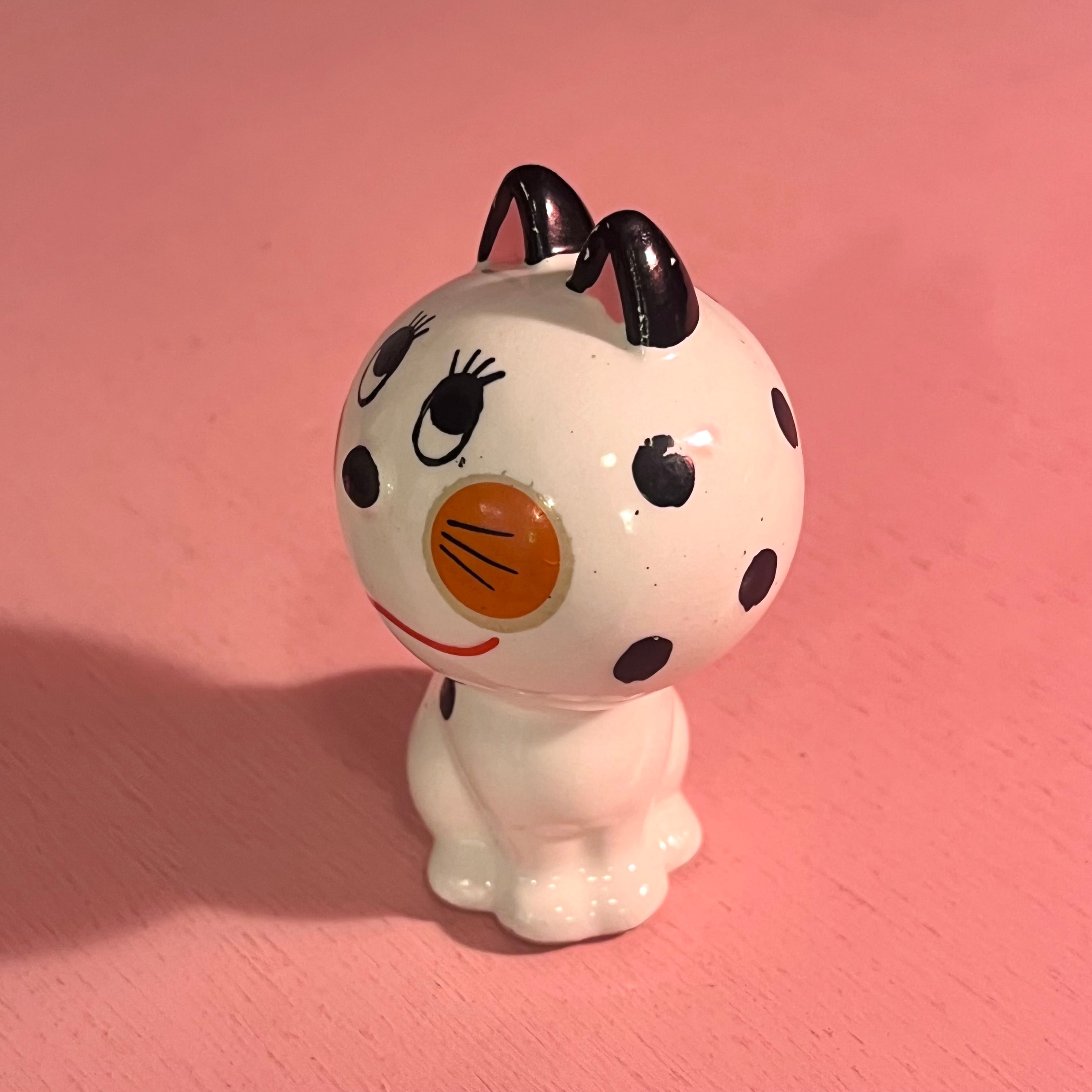 内藤ルネ ネコの陶器 | 春眠雑貨店