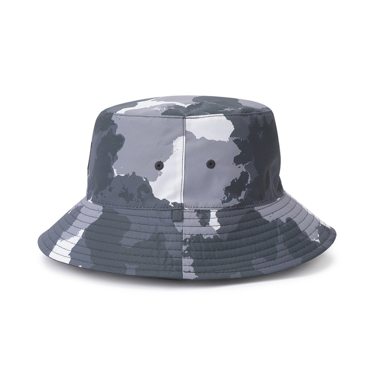 (UNI) GRAPHIC REVERSIBLE BUCKET HAT [サイズ: F(AGDUUCP43BKF)] [カラー: BLACK]