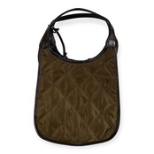 Mademoiselle NON NON マドモアゼルノンノン MARCO MASI マルコマージ 本革 レザー 切替 キルティング ハンド バッグ /鞄/カバン