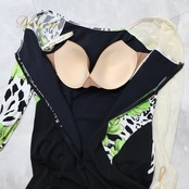 社交ダンス 衣装 in the MOOD インザムード 日本製 ドレス ワンピース ラテン ブラック系 ホワイト系 グリーン系 白 黒 黄緑 ダンス パーティ 発表会 フリル レース デモ 競技 軽い 柄 模様 上品 パーティードレス デモ用 競技用 発表会用