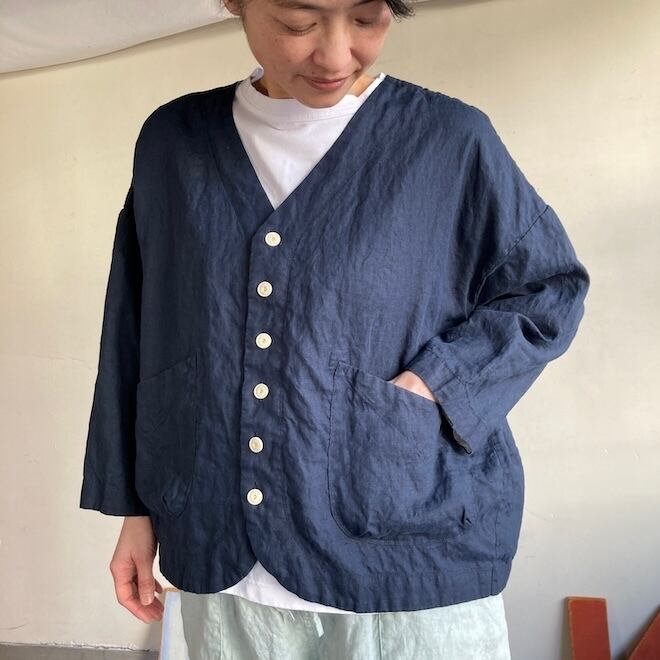 快晴堂 レディース カーディガン ふわふわカーデ 初秋まで着られる