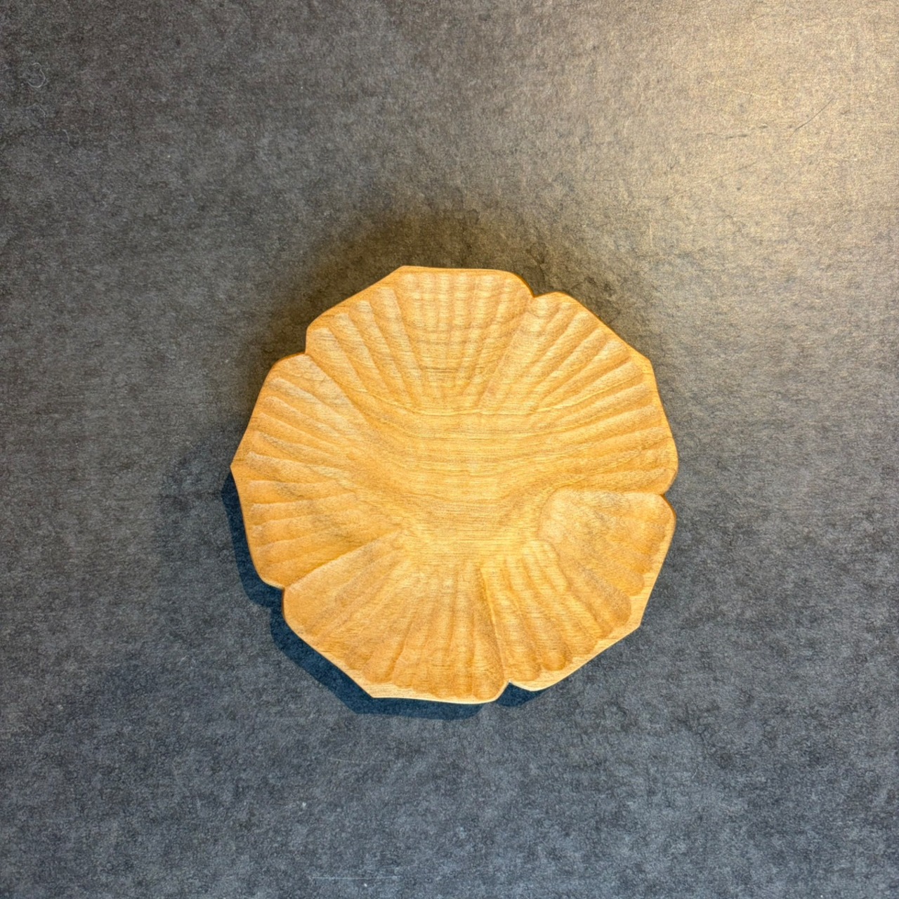 花小皿（桜）　木工房 玄