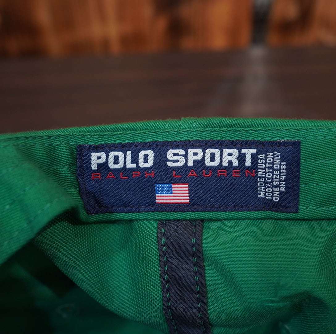 90s USA製 polosport Polo Ralph Lauren キャップ /ポロスポーツ