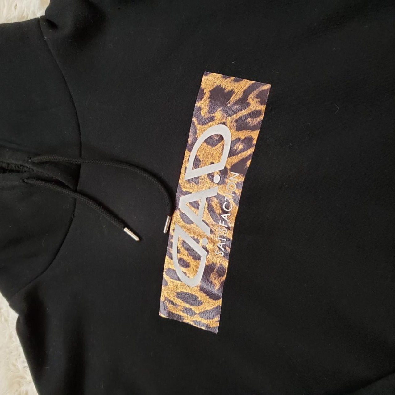 【USED】DAD　パーカー　美品！　オシャレ　シンプル流行り黒