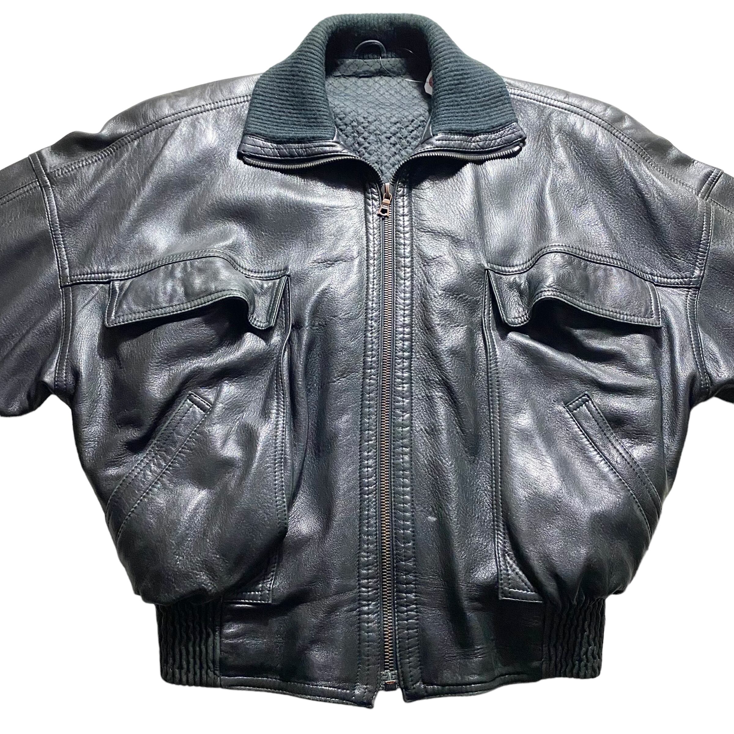 vintage GIANNI VERSACE leather blouson | NOIR ONLINE vintage GIANNI VERSACE leather blouson | NOIR ONLINE