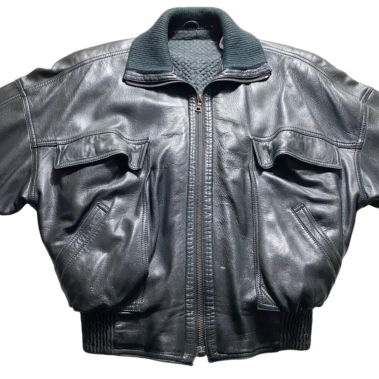 vintage GIANNI VERSACE leather blouson