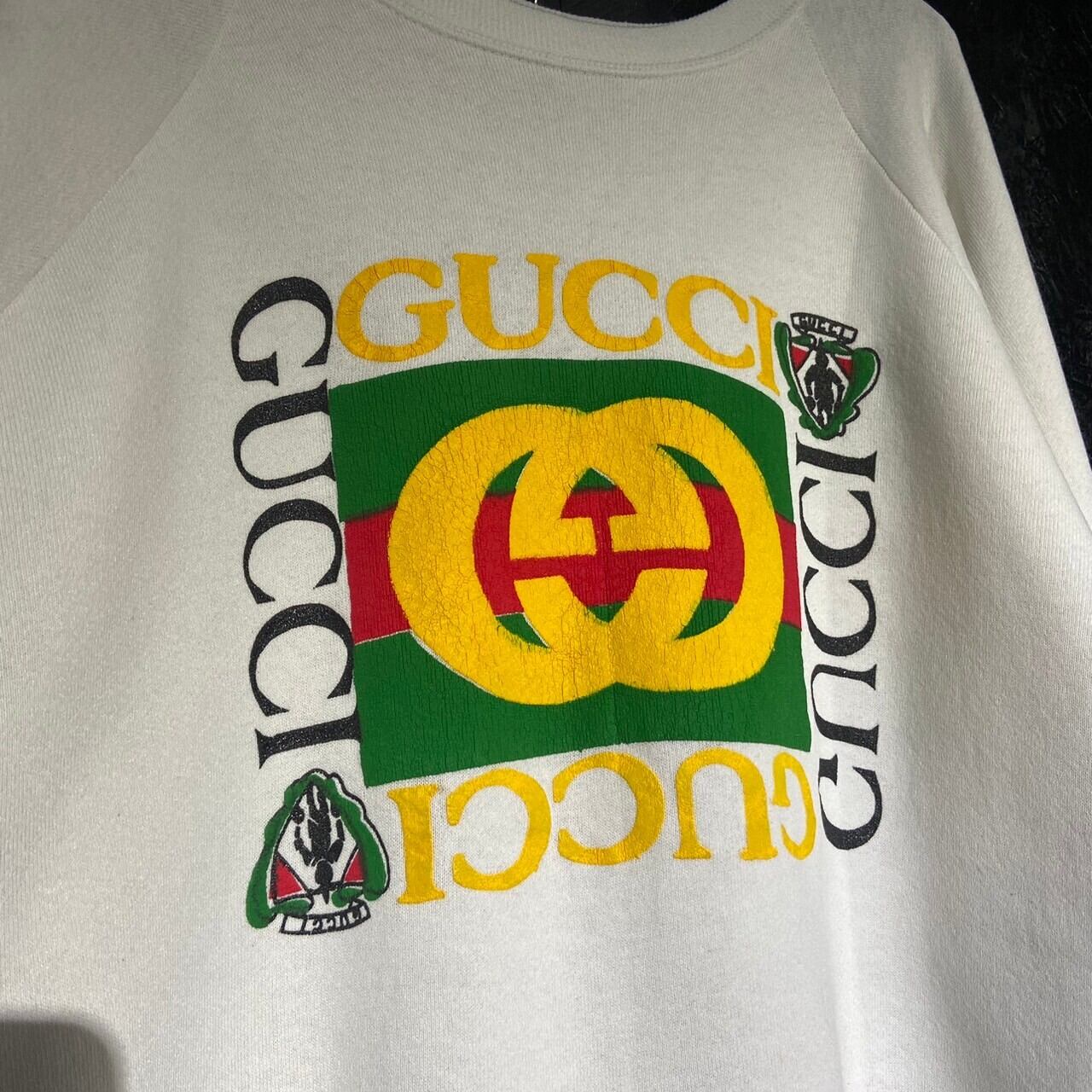 80s～90s Bootleg GUCCI Sweat | 古着屋 the moon