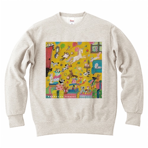 handmade lovers!限定スウェット（oatmeal）2XL