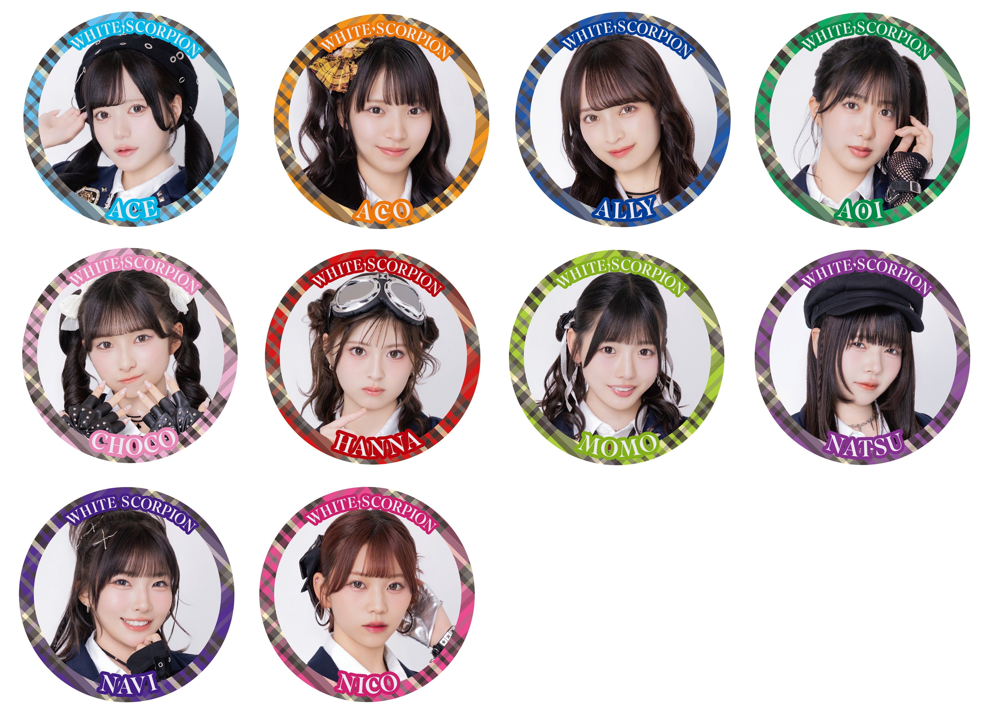 ランダム缶バッジ | WHITE SCORPION OFFICIAL GOODS STORE