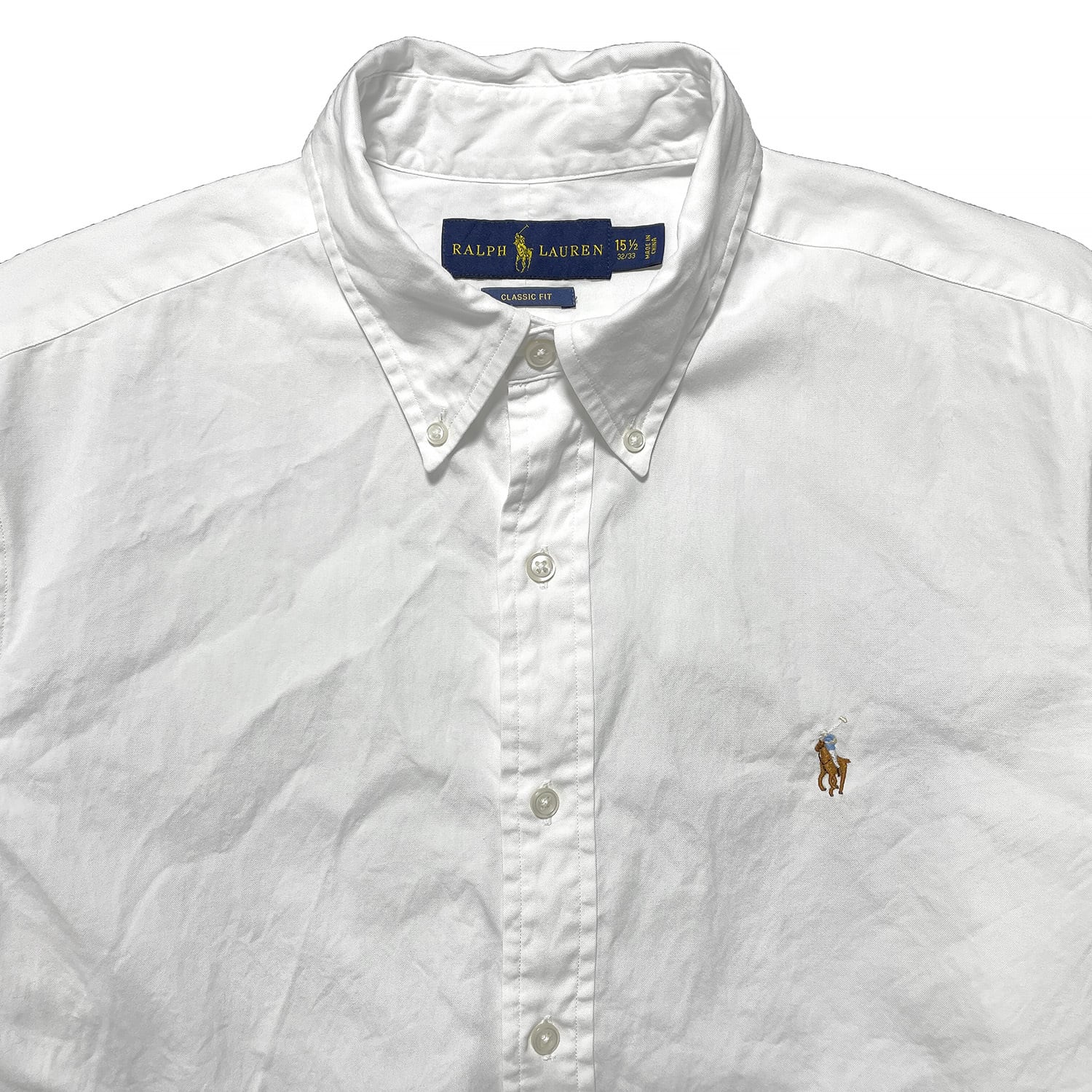 ラルフローレン シャツ ブラウス ホワイト系 ビジネス 165 XS 90 Ralph