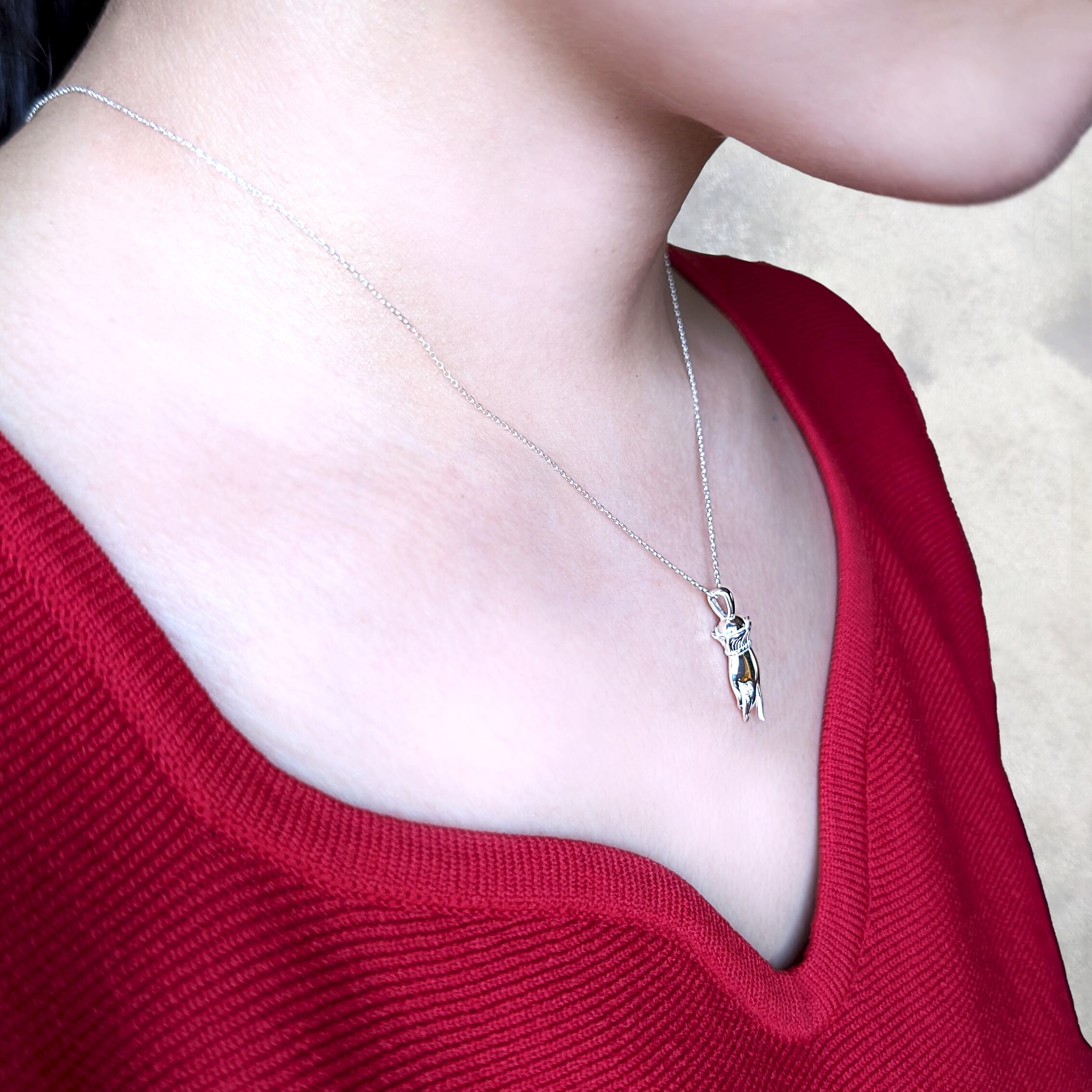 人形の手 silver925 Necklace | RUNA OPUS
