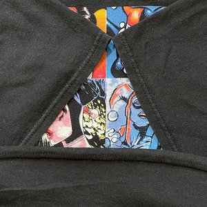【DC COMIC】ハーレイ・クイン プリント Tシャツ 黒ボディ アメコミ バットマン US古着