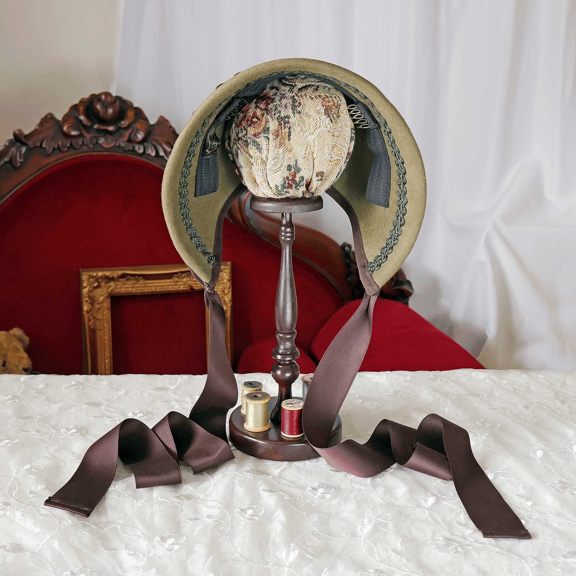 モガウールボンネット-エルムグリーン- | L'aristocratie-ラリスト