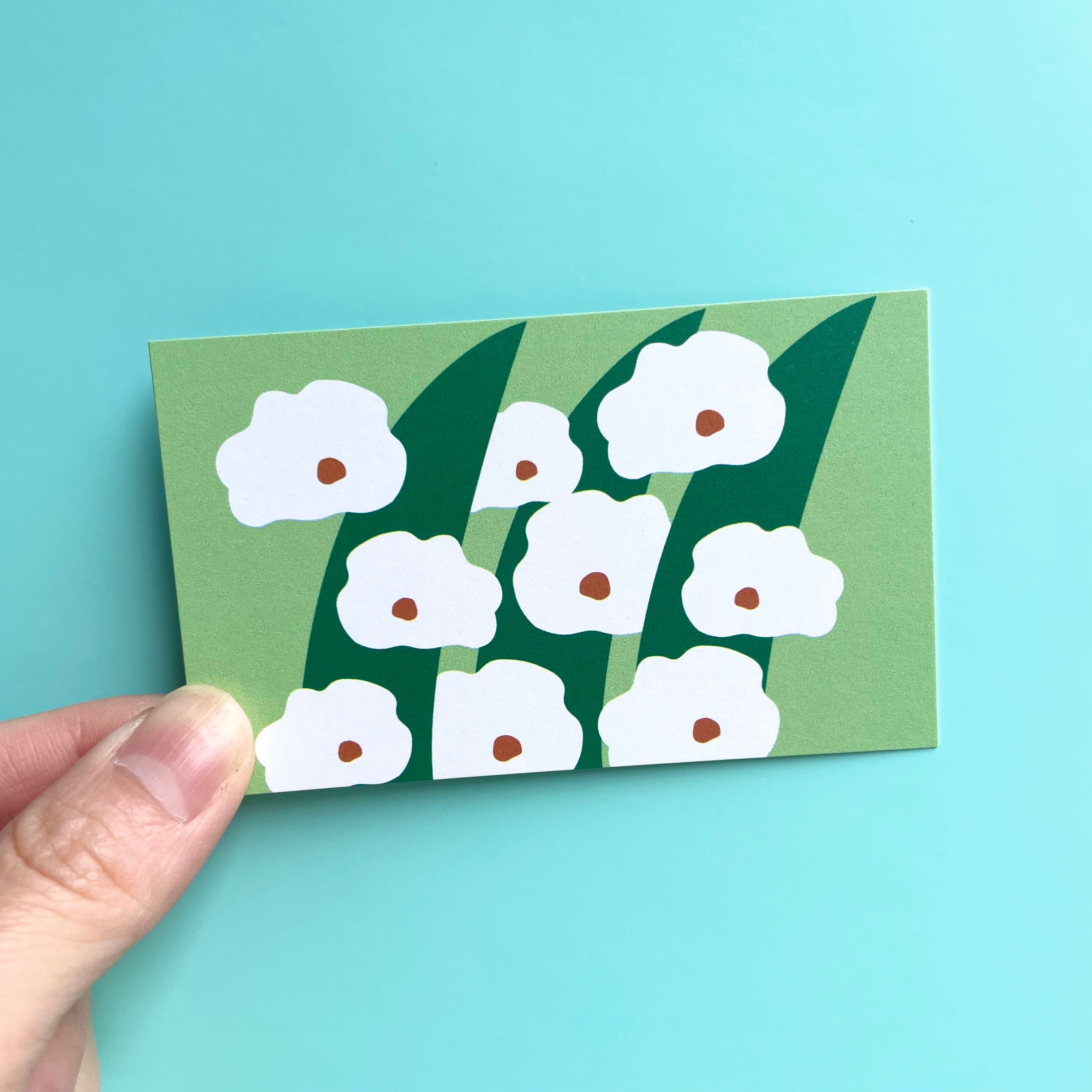 お花のメッセージカード | 日本生まれのモビール「マニュモビールズ