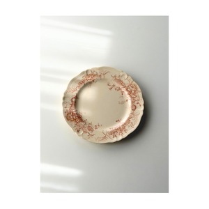 Longchamp　ロンシャン　/　“Rocroy” 　花柄花リムプレート　a