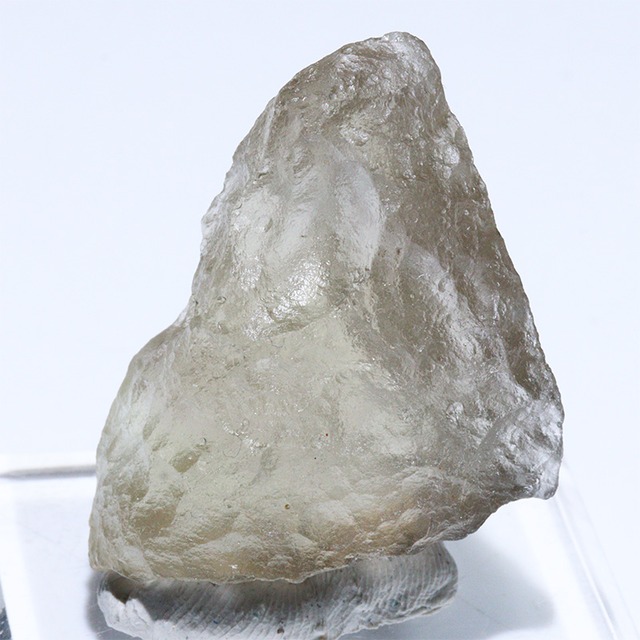 〔D455-25〕トップクォリティ パープルリビアングラス 隕石 原石 鉱物 Libyan desert glass
