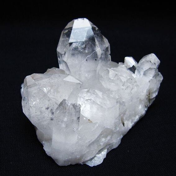 水晶 クラスター 原石 アーカンソー産 一点物 172-3963