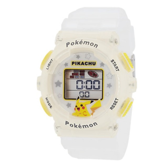 J-AXIS ポケットモンスター ポケモン ピカチュウ クリア ジュニアウォッチ CP3C0005-CL