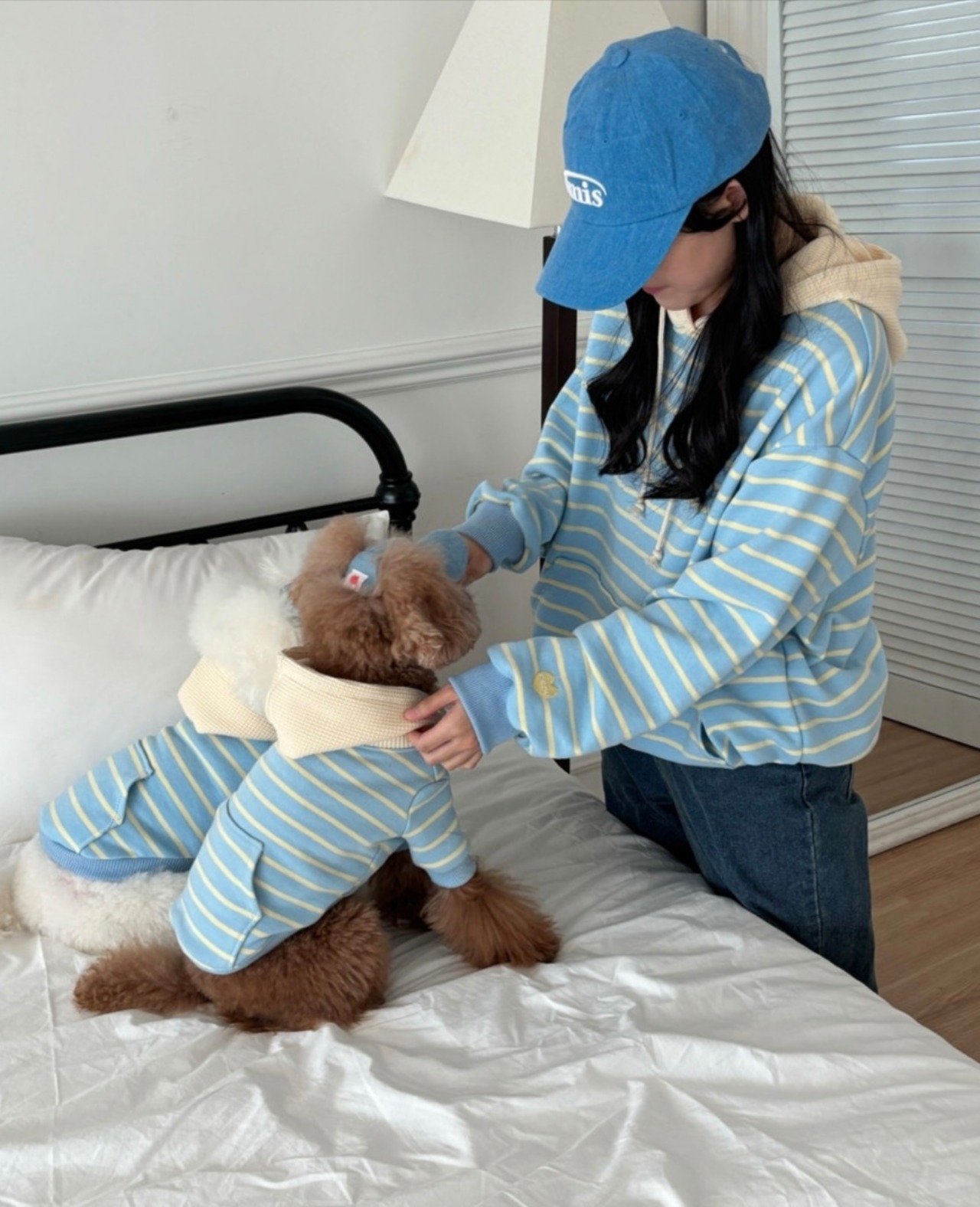 【COZYROZYDAY】Blue Vanilla Hoodie(わんちゃん用)