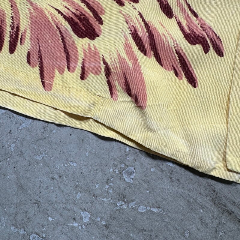 40's Catalina カタリナ レーヨンハワイアンシャツ バックパネル