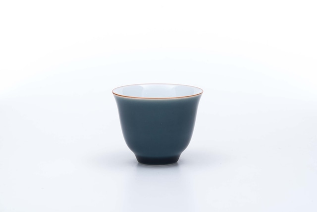 藍色茶杯 　湯呑　35ml