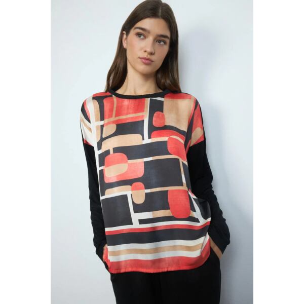 アートプリント 長袖カットソー Supreme アートプリント 長袖