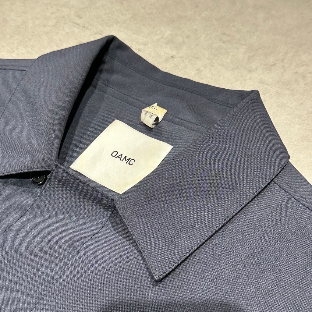 OAMC シャツ 20ss グレー S OAMC 20ss システムシャツ M ブラック