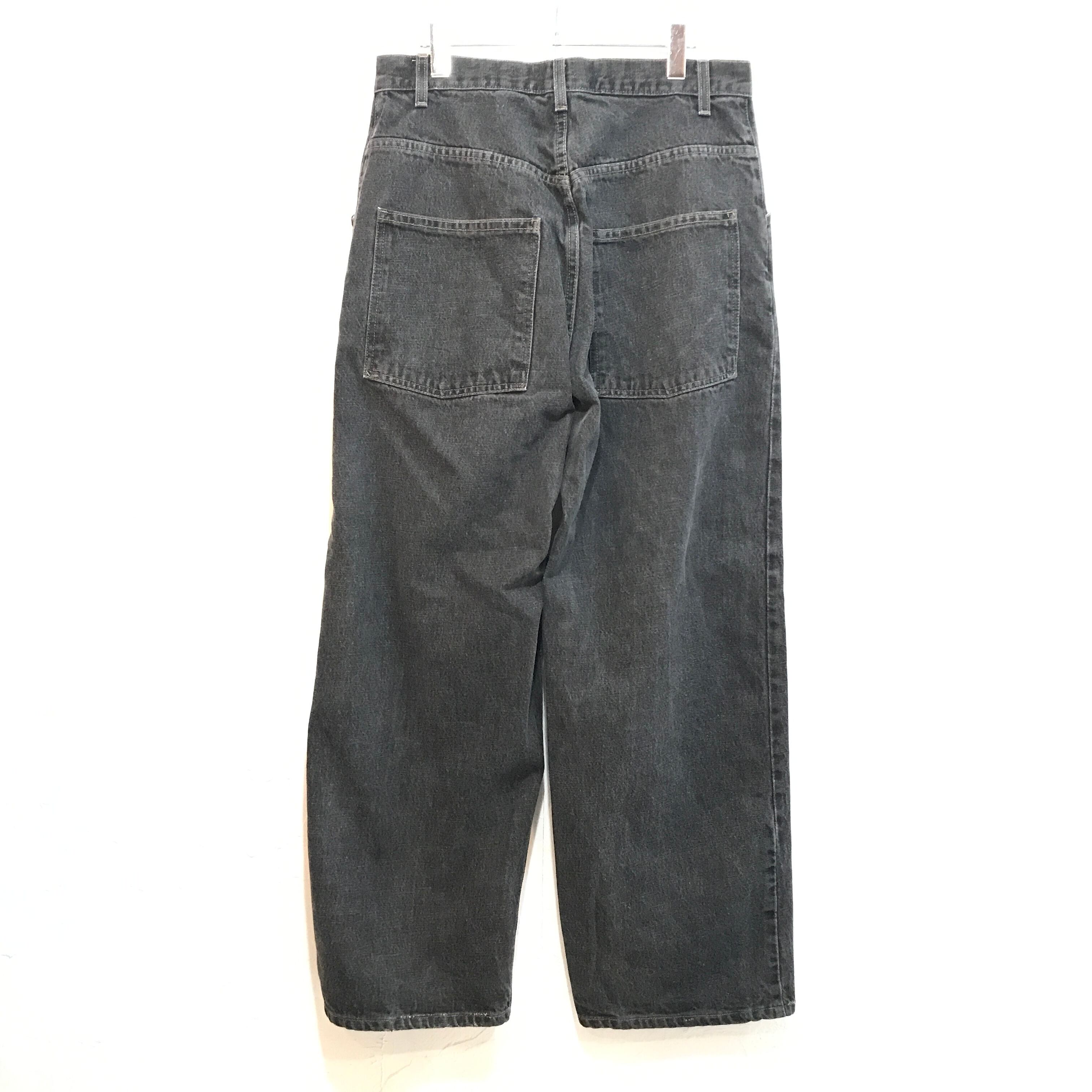 USED】Levis silver Tab シルバータブ stovepipe 極太 ブラック デニム