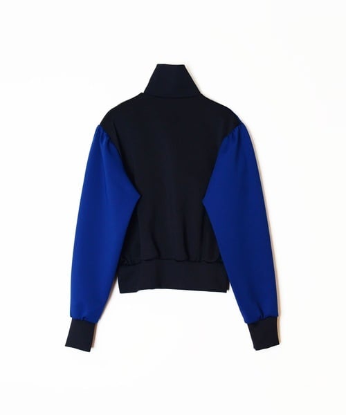 HOLIDAY】 puff sleeve track jacket (navy） | olaf