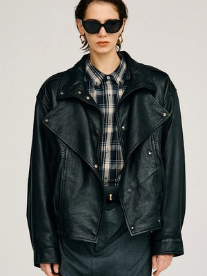 【26AW | WOMEN】PRANK PROJECT プランクプロジェクト / レザージャケット / Sheep Leather Bomber Jacket　31262216101　