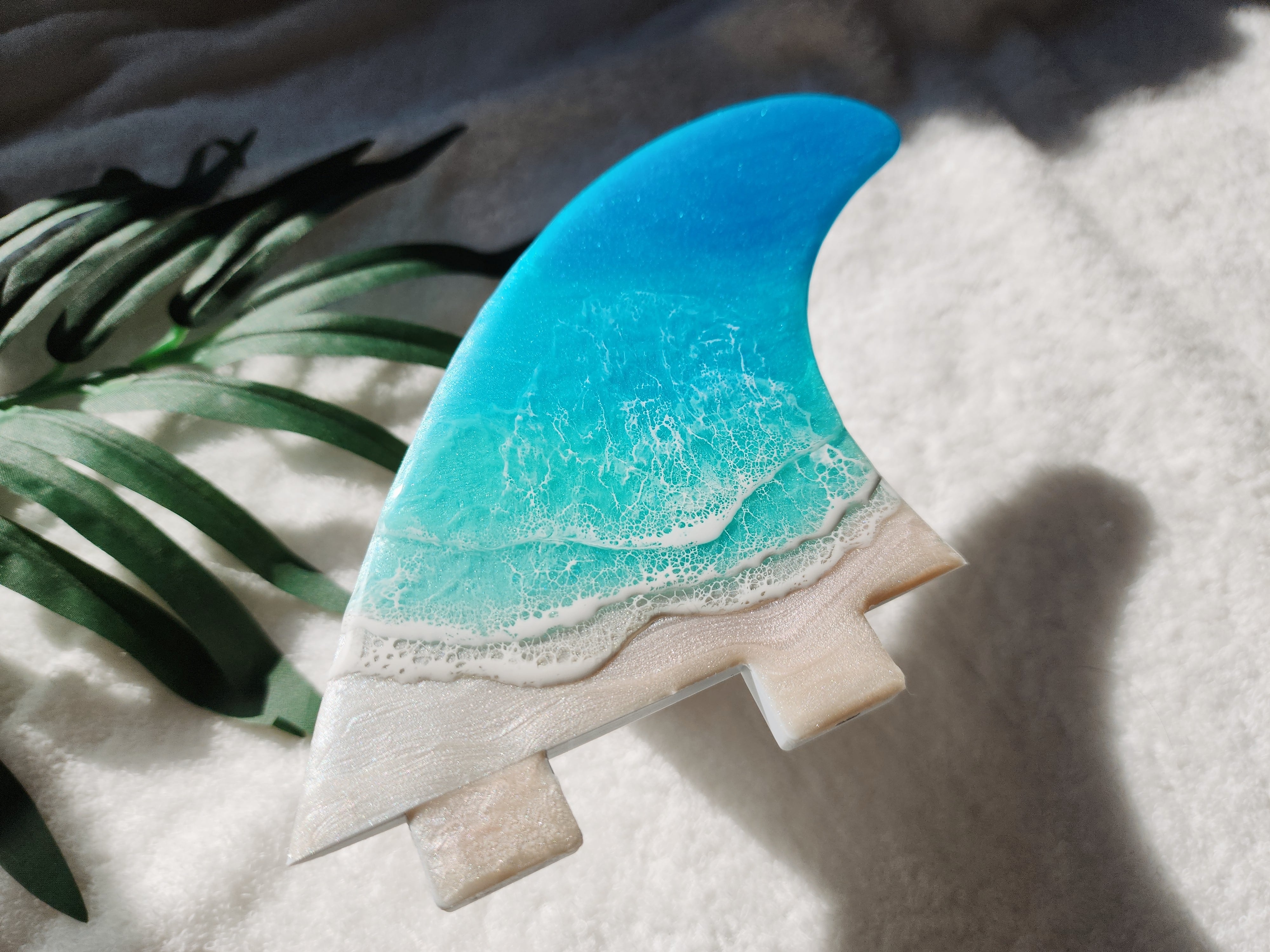 206.オーシャンレジンアート フィン | Leaf Edgez