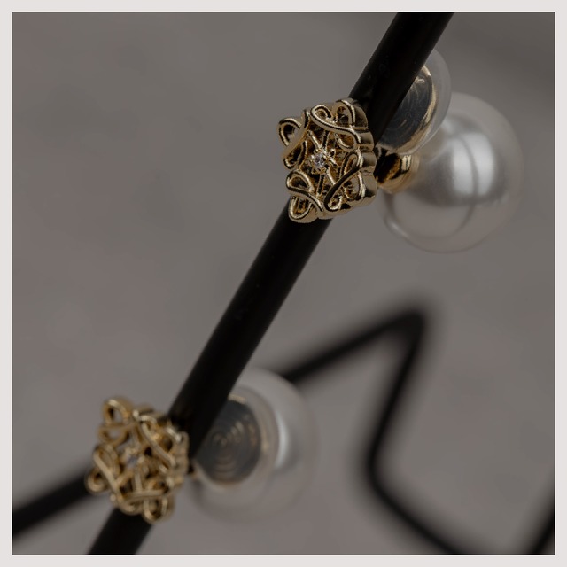 Earring/Pierce -Gold-