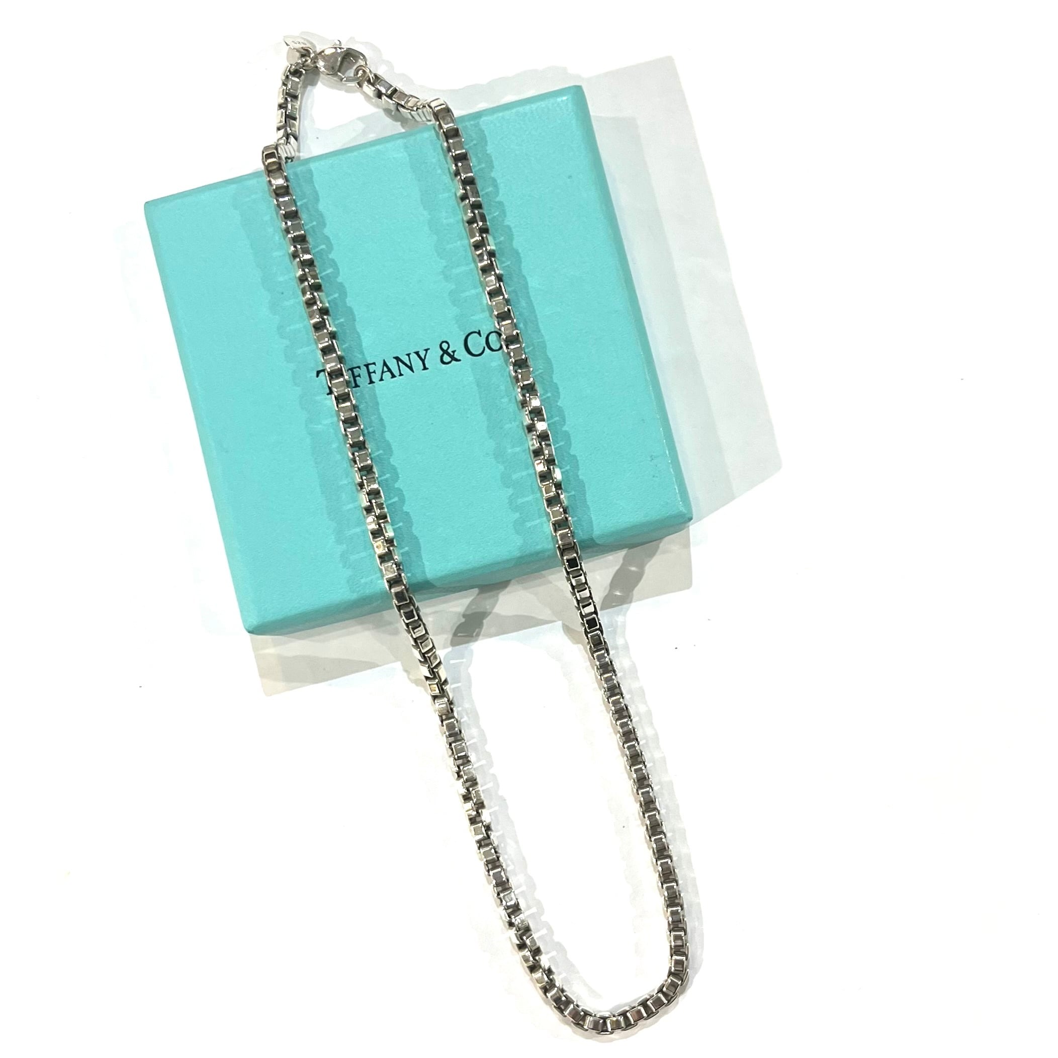 TIFFANY&CO. 】2165 ティファニー名作ベネチアンチェーン ネックレス