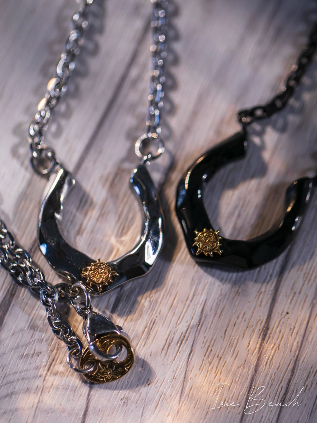 ミュージシャン MACARONI WESTERNS HORSE SHOE NECKLACE Horse Sunstone necklace No.2 | IRIEBEACH