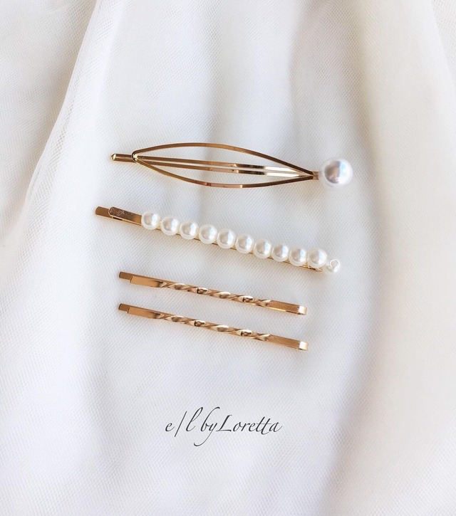 Pearl pin set Ⅰ  0001