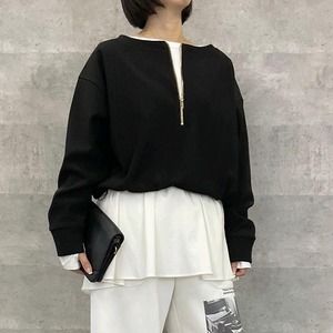 【️Anna Kerry】DRAWSTRING HEM PO